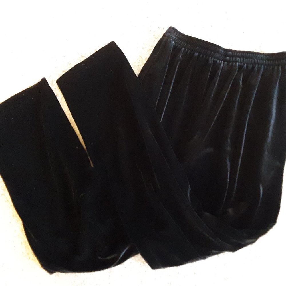 Impressions Black Velvet Pants